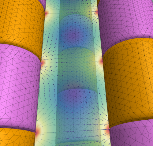 Simulation of a Magnetic Grid Separator (for Certification)