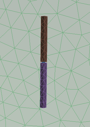 Dipole Antenna Mesh preview